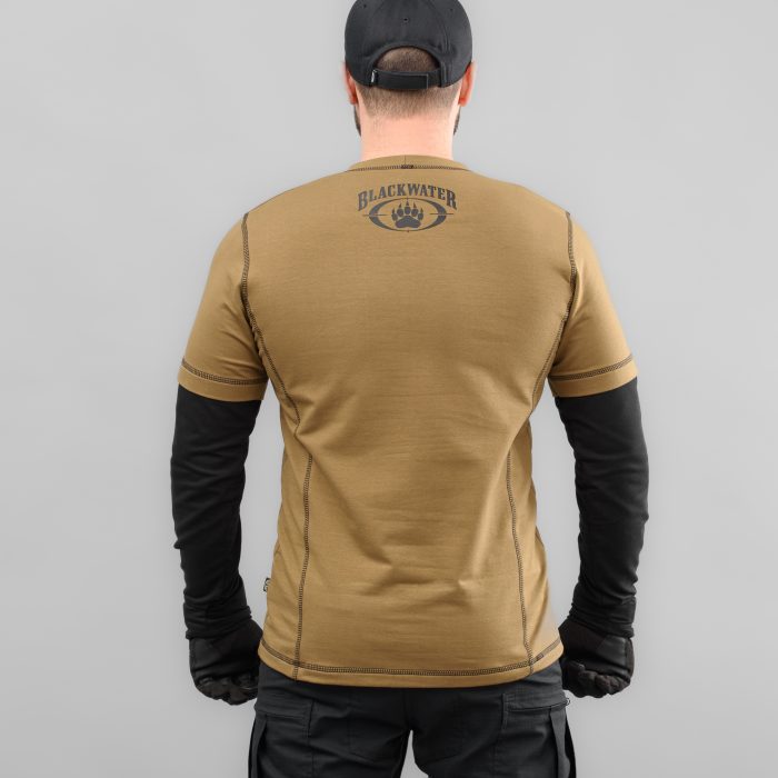 Футболка з рукавами "BLACK WATER" KHAKI (Трикотаж) - Зображення 3