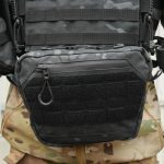 Сумка-напашник чорний мультикам XL Kiborg GU - Зображення 6