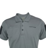 Анатомічна футболка поло графіт Frontier Milvus - Зображення 3
