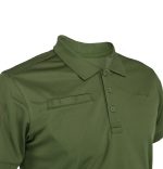 Анатомічна футболка-поло хакі Frontier Milvus - Зображення 3