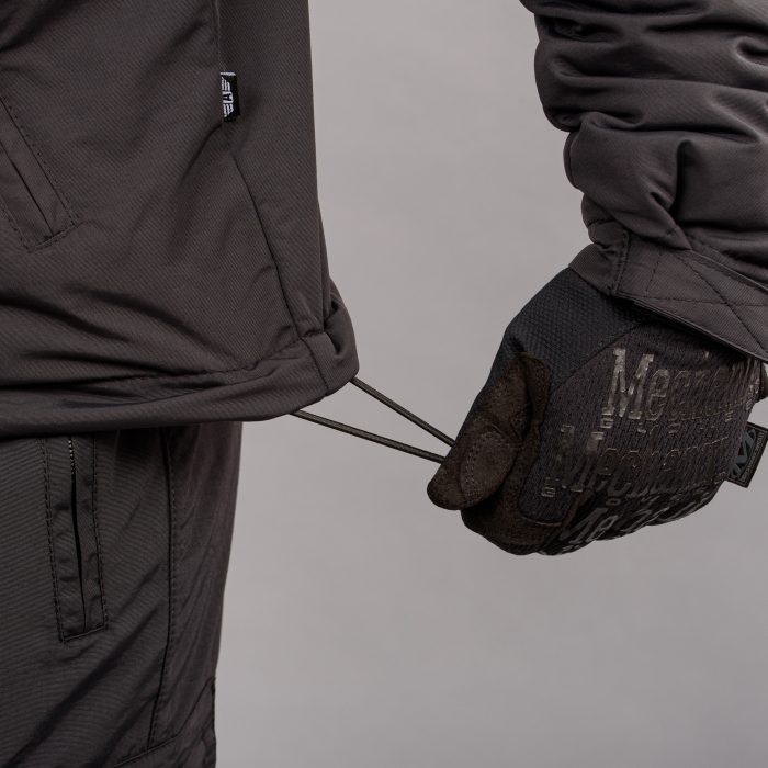 Анорак "TRAVEL DEFENCE" BLACK (Таслан + Мікрофліс) - Зображення 8