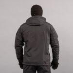 Анорак "TRAVEL DEFENCE" BLACK (Таслан + Мікрофліс) - Зображення 3