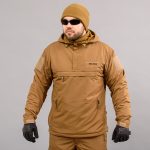 Анорак "TRAVEL DEFENCE" COYOTE (Таслан + Мікрофліс)