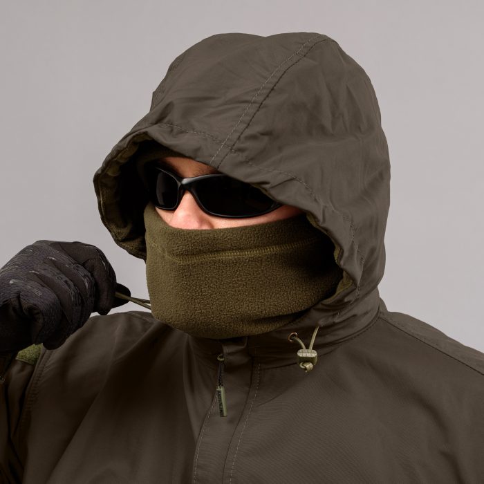 Анорак "TRAVEL DEFENCE" DARK OLIVE (Таслан + Мікрофліс) - Зображення 11