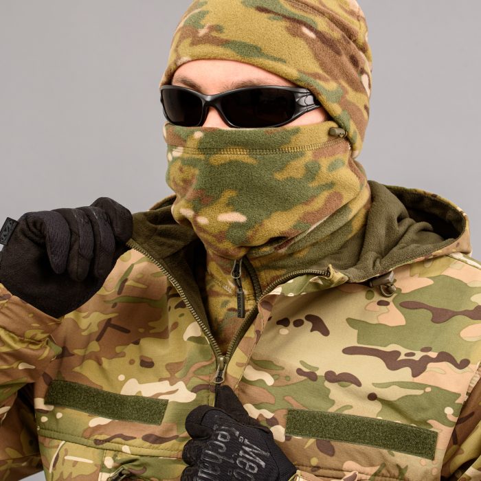 Анорак "TRAVEL DEFENCE" MULTICAM (Таслан + Мікрофліс) - Зображення 4