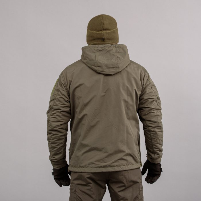 Анорак "TRAVEL DEFENCE" OLIVE (Таслан + Мікрофліс) - Зображення 3
