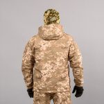 Анорак "TRAVEL DEFENCE" УКРПІКСЕЛЬ ММ14 (Таслан + Мікрофліс) - Зображення 3