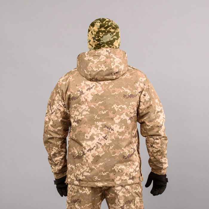 Анорак "TRAVEL DEFENCE" УКРПІКСЕЛЬ ММ14 (Таслан + Мікрофліс) - Зображення 3