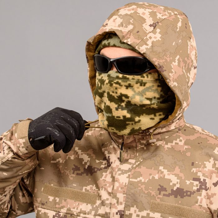 Анорак "TRAVEL DEFENCE" УКРПІКСЕЛЬ ММ14 (Таслан + Мікрофліс) - Зображення 4