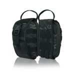 Аптечка-підсумок зі швидким скидом Kiborg GU Чорний Мультикам