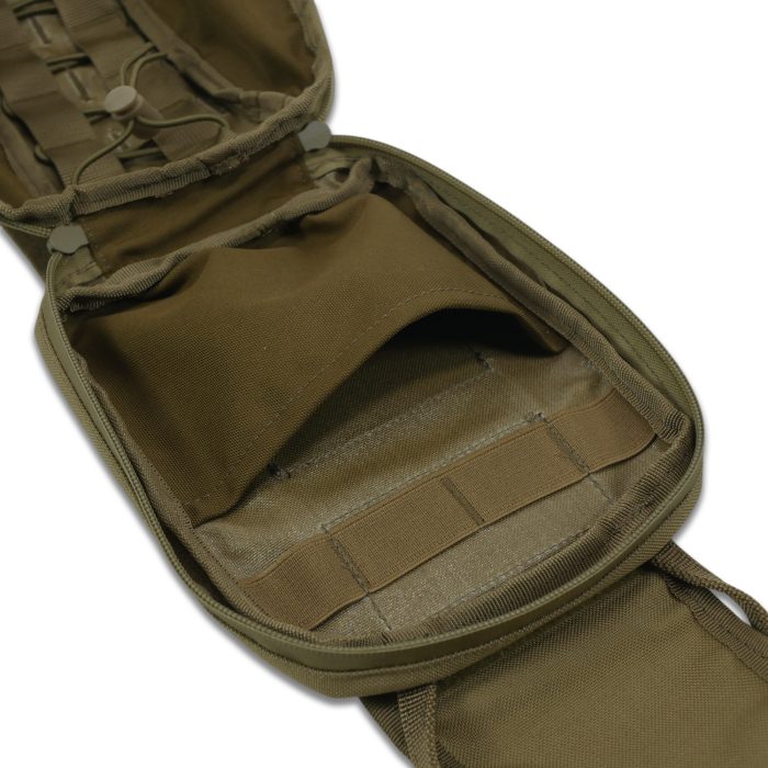 Аптечка-підсумок зі швидким скидом Kiborg GU Койот - Зображення 5