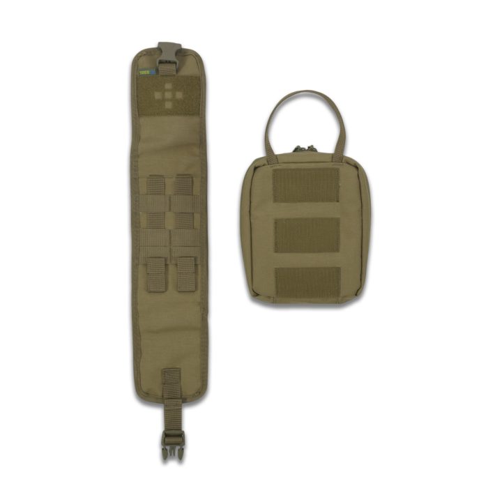 Аптечка-підсумок зі швидким скидом Kiborg GU Койот - Зображення 3