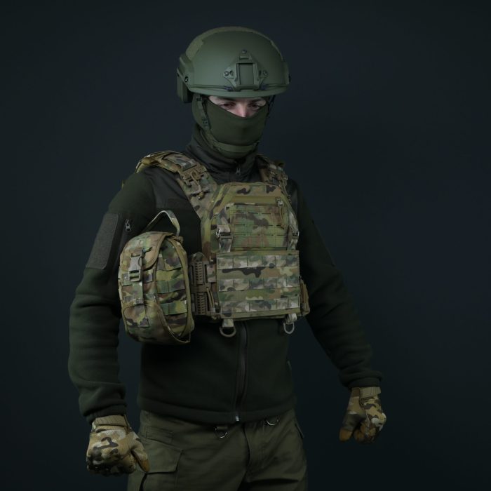 Аптечка-підсумок зі швидким скидом Kiborg GU Мультикам - Зображення 7