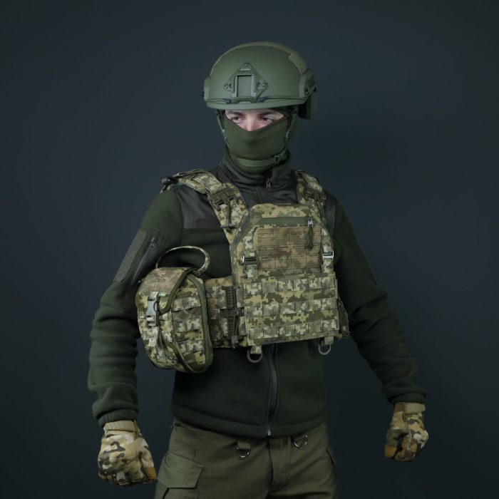 Аптечка-підсумок зі швидким скидом Kiborg GU Піксель - Зображення 8