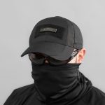 Бейсболка тактична "ANTITERROR II" BLACK (Rip-Stop + Мембрана)