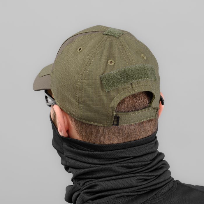 Бейсболка тактична "ANTITERROR II" OLIVE (Rip-Stop + Мембрана) - Зображення 3