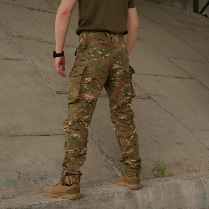 Боевые штаны тактические Kiborg мультикам - Зображення 7