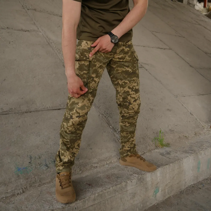 Боевые штаны тактические Kiborg пиксель - Зображення 6