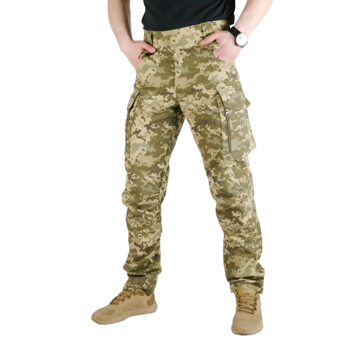Боевые штаны тактические Kiborg пиксель - Зображення 1