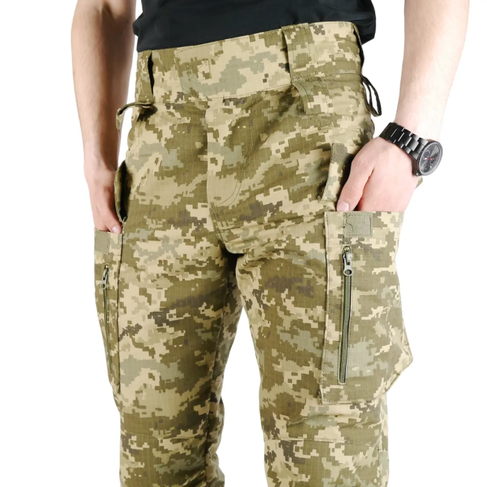 Боевые штаны тактические Kiborg пиксель - Зображення 2