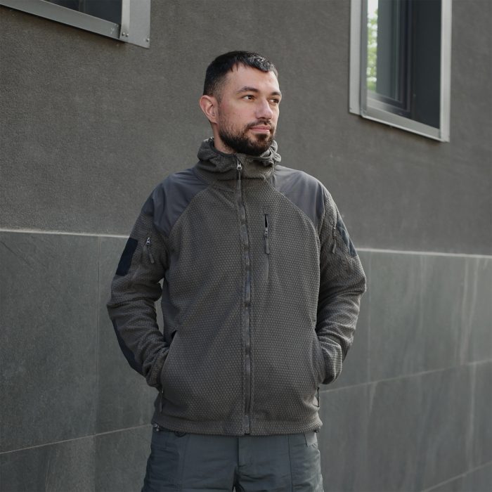 Флісова графітова кофта Shark у розмірі - Зображення 6