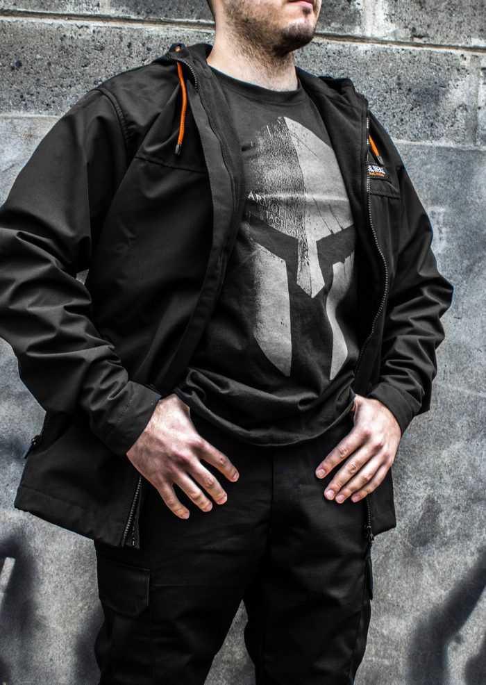 Футболка з принтом "GLADIATOR" BLACK (Бавовна) - Зображення 8