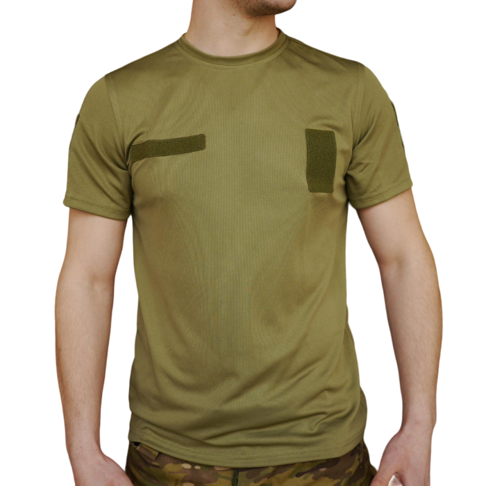 Футболка олива CoolMax - Зображення 8