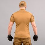 Футболка UBACS тактична "ANTITERROR II" COYOTE (CoolPass + Трикотаж) - Зображення 3