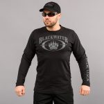 Футболка з рукавами "BLACK WATER" BLACK (Трикотаж)