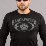 Футболка з рукавами "BLACK WATER" BLACK (Трикотаж) - Зображення 4