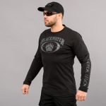 Футболка з рукавами "BLACK WATER" BLACK (Трикотаж) - Зображення 2