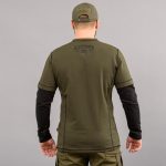 Футболка з рукавами "BLACK WATER" OLIVE (Трикотаж) - Зображення 3