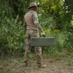 Польовий розкладний каремат олива з наповнювачем - Зображення 7