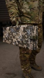 Польовий розкладний каремат піксель з наповнювачем - Зображення 9