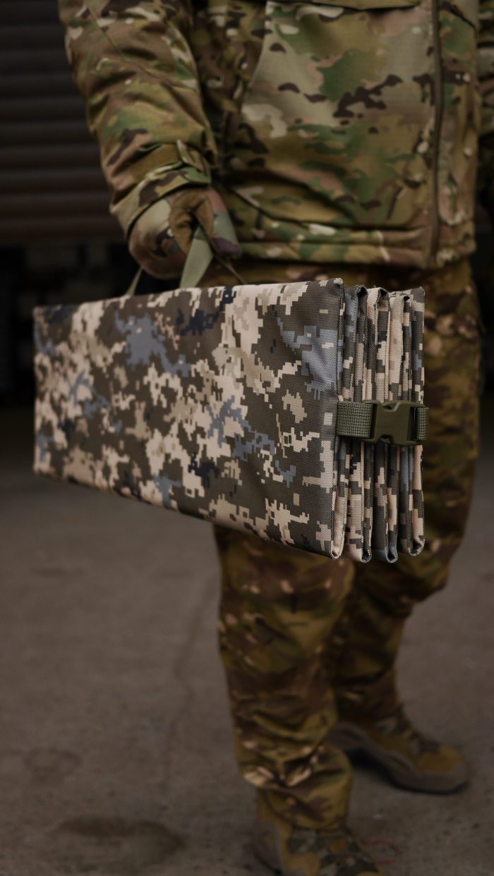 Польовий розкладний каремат піксель з наповнювачем - Зображення 9