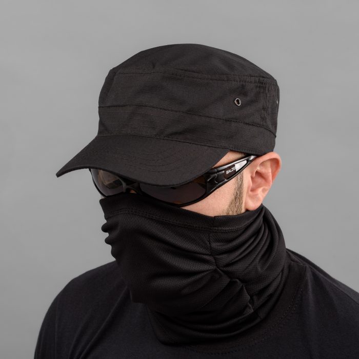 Кепка мілітарі "TANK R" BLACK (Rip-Stop) - Зображення 1