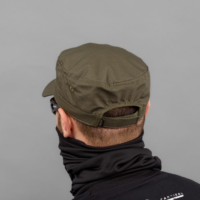 Кепка мілітарі "TANK R" OLIVE (Rip-Stop) - Зображення 2