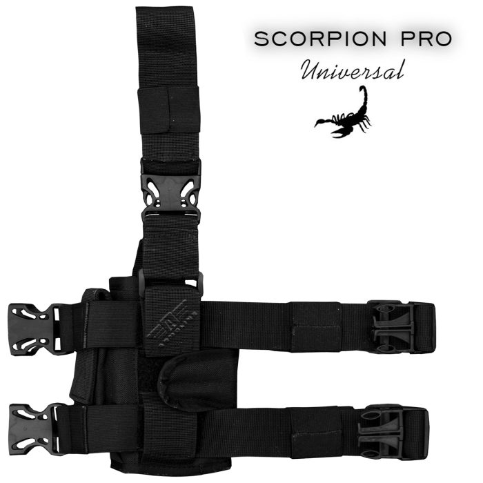 Кобура тактична "SCORPION PRO" BLACK (Cordura) - Зображення 2
