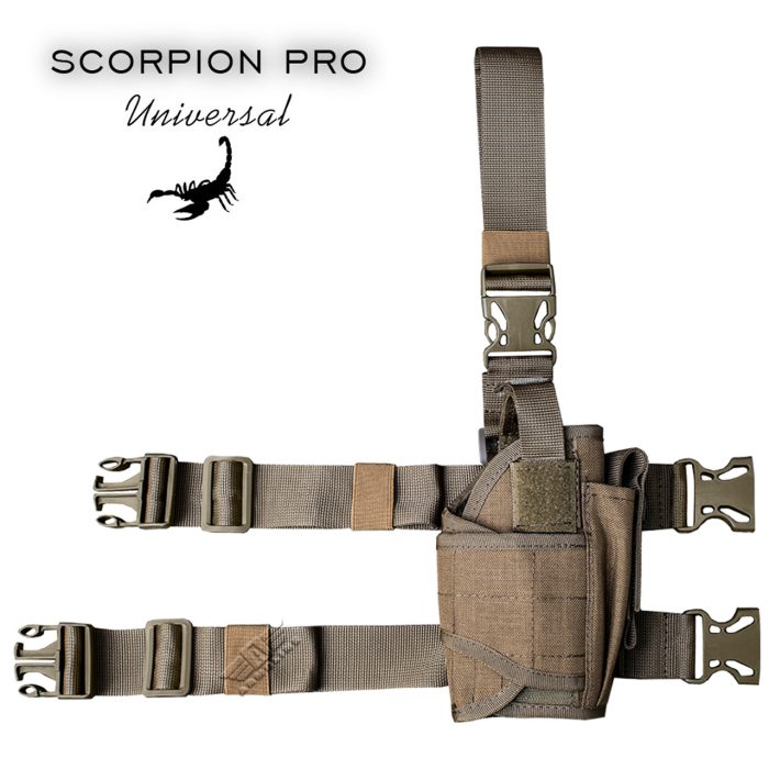 Кобура тактична "SCORPION PRO" COYOTE (Cordura) - Зображення 1