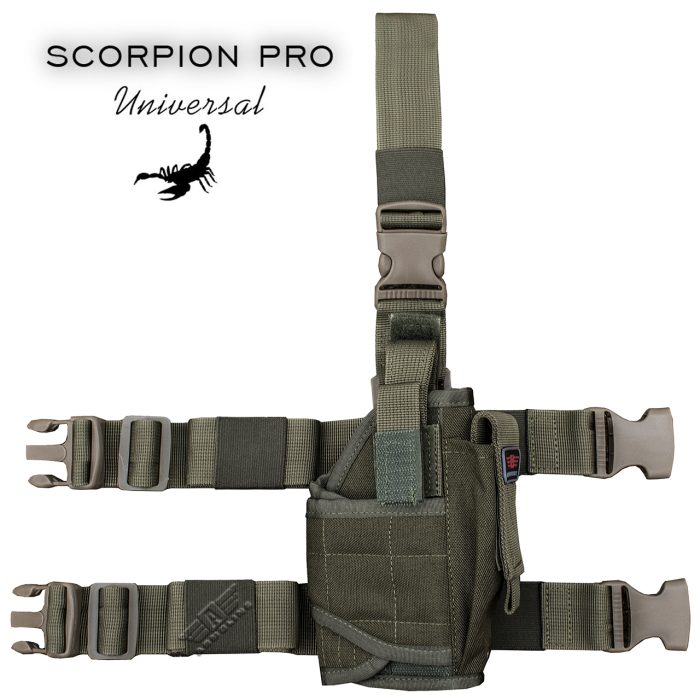 Кобура тактична "SCORPION PRO" OLIVE (Cordura) - Зображення 1