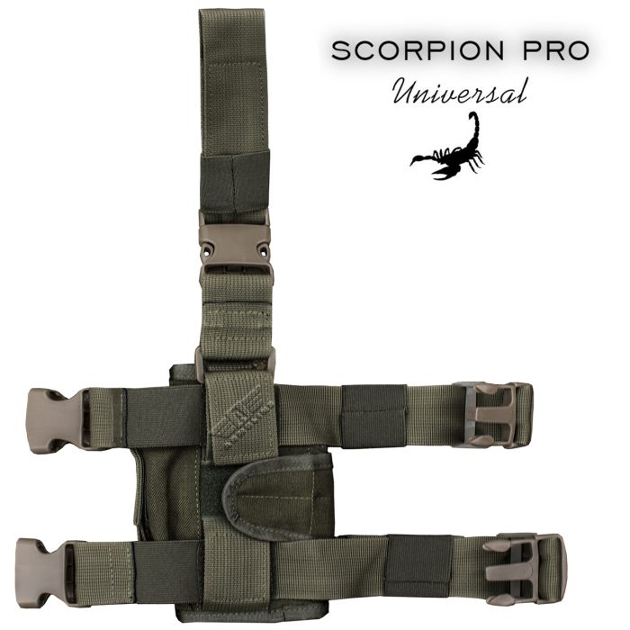Кобура тактична "SCORPION PRO" OLIVE (Cordura) - Зображення 2