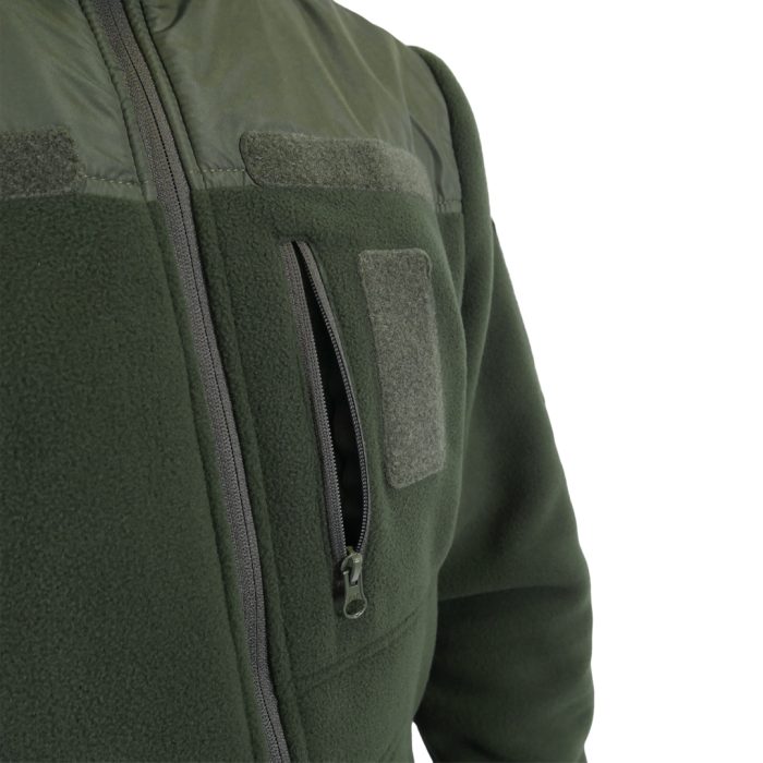 Військова кофта флісова хакі mod. 3 - Зображення 8