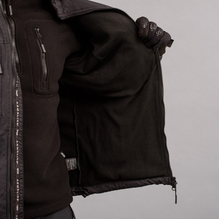 Комплект мілітарі "TRAVEL DEFENCE" 2 в 1 BLACK (Таслан + Мікрофліс) - Зображення 9