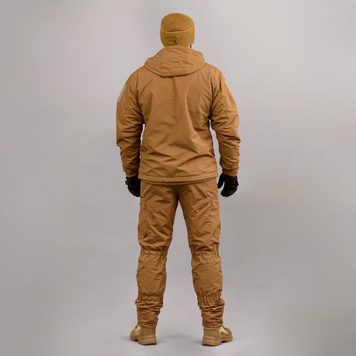 Комплект мілітарі "TRAVEL DEFENCE" 2 в 1 COYOTE (Таслан + Мікрофліс) - Зображення 2