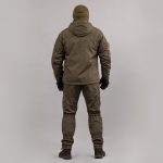 Комплект мілітарі "TRAVEL DEFENCE" 2 в 1 DARK OLIVE (Таслан + Мікрофліс) - Зображення 2