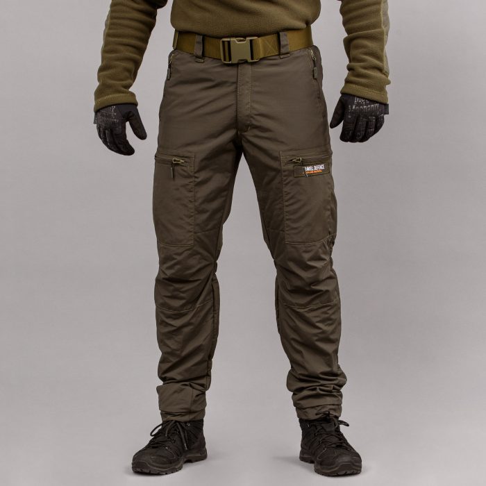 Комплект мілітарі "TRAVEL DEFENCE" 2 в 1 DARK OLIVE (Таслан + Мікрофліс) - Зображення 10