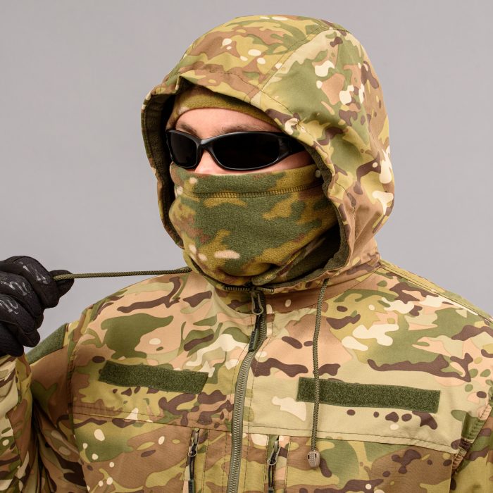 Комплект мілітарі "TRAVEL DEFENCE" 2 в 1 MULTICAM (Таслан + Мікрофліс) - Зображення 10