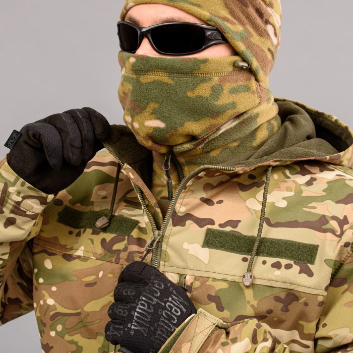 Комплект мілітарі "TRAVEL DEFENCE" 2 в 1 MULTICAM (Таслан + Мікрофліс) - Зображення 3