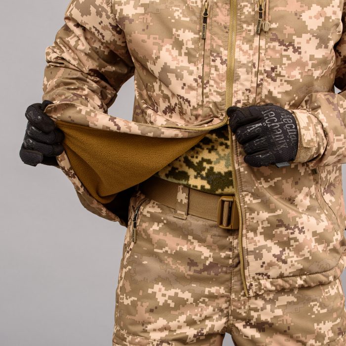 Комплект мілітарі "TRAVEL DEFENCE" 2 в 1 УКРПІКСЕЛЬ ММ14 (Таслан + Мікрофліс) - Зображення 6