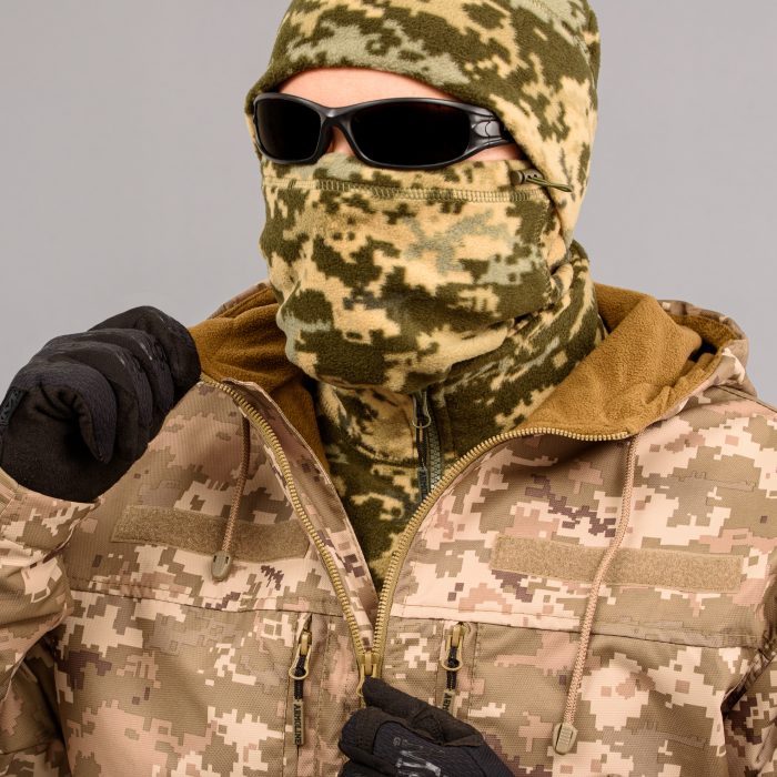 Комплект мілітарі "TRAVEL DEFENCE" 2 в 1 УКРПІКСЕЛЬ ММ14 (Таслан + Мікрофліс) - Зображення 3